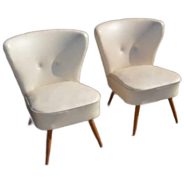 Retro Coctailfauteuiltje Set Van 2 image 1