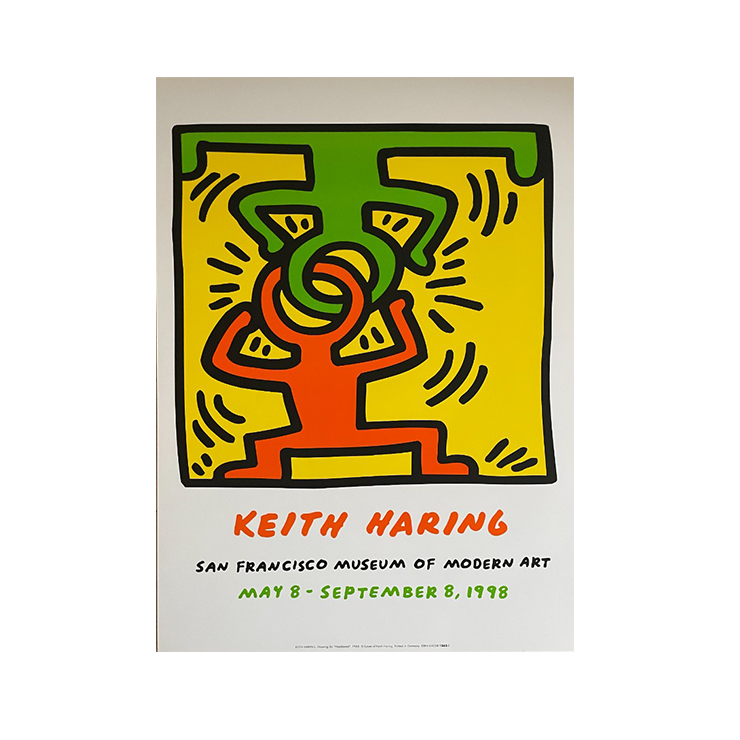 Keith Haring (1958-1990), Drawing For "headstand", 1988, image 1