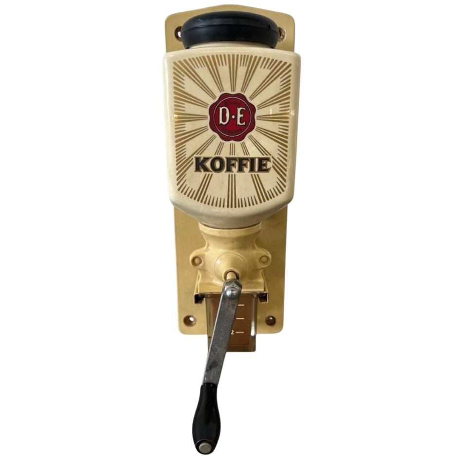 Vintage Douwe Egberts Koffiebonenmolen / Koffiemolen image 1