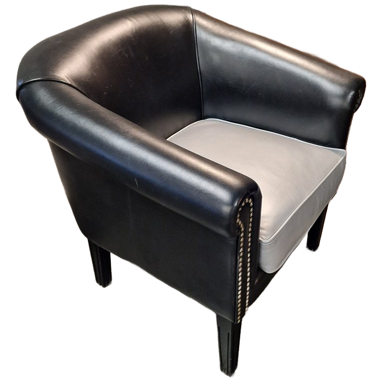 Chesterfield Club Chair - Zwart/zilver image 1