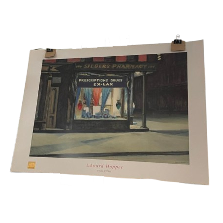 Edward Hopper (1882-1967), Drug Store, 1927, image 1