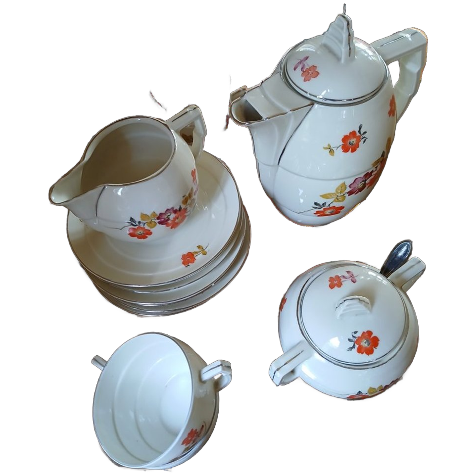 Art Deco Thee/koffieservies image 1