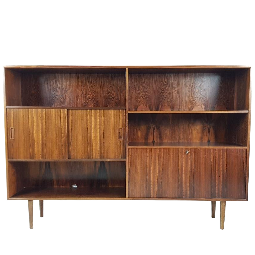 Vintage Palissander Buffetkast | Highboard Danish Grote Kast image 1