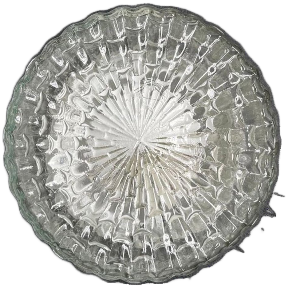 Mid Century Plafondlamp, Vintage Plafonnière. image 1
