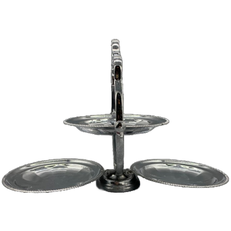 Celtic Etagere Verzilverd 3 Laags image 1