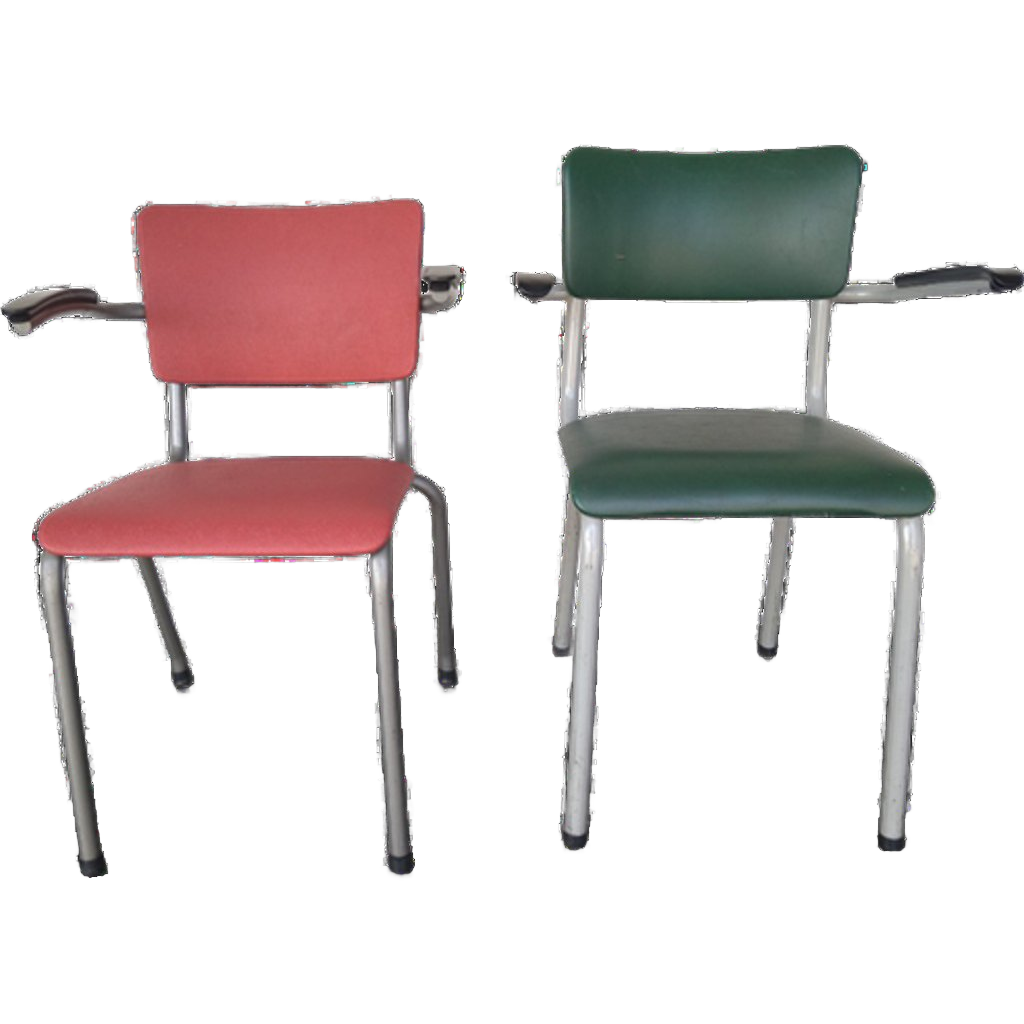 2x Gispen Chairs image 1