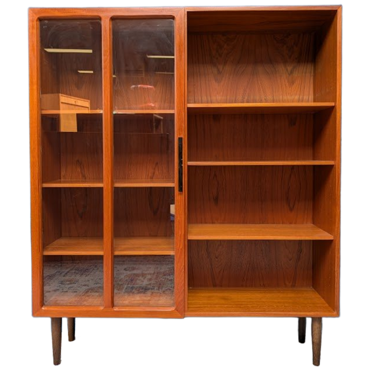 Vintage Vitrinekast, Jaren 60, Deens Design Van Ib Kofod Larsen image 1