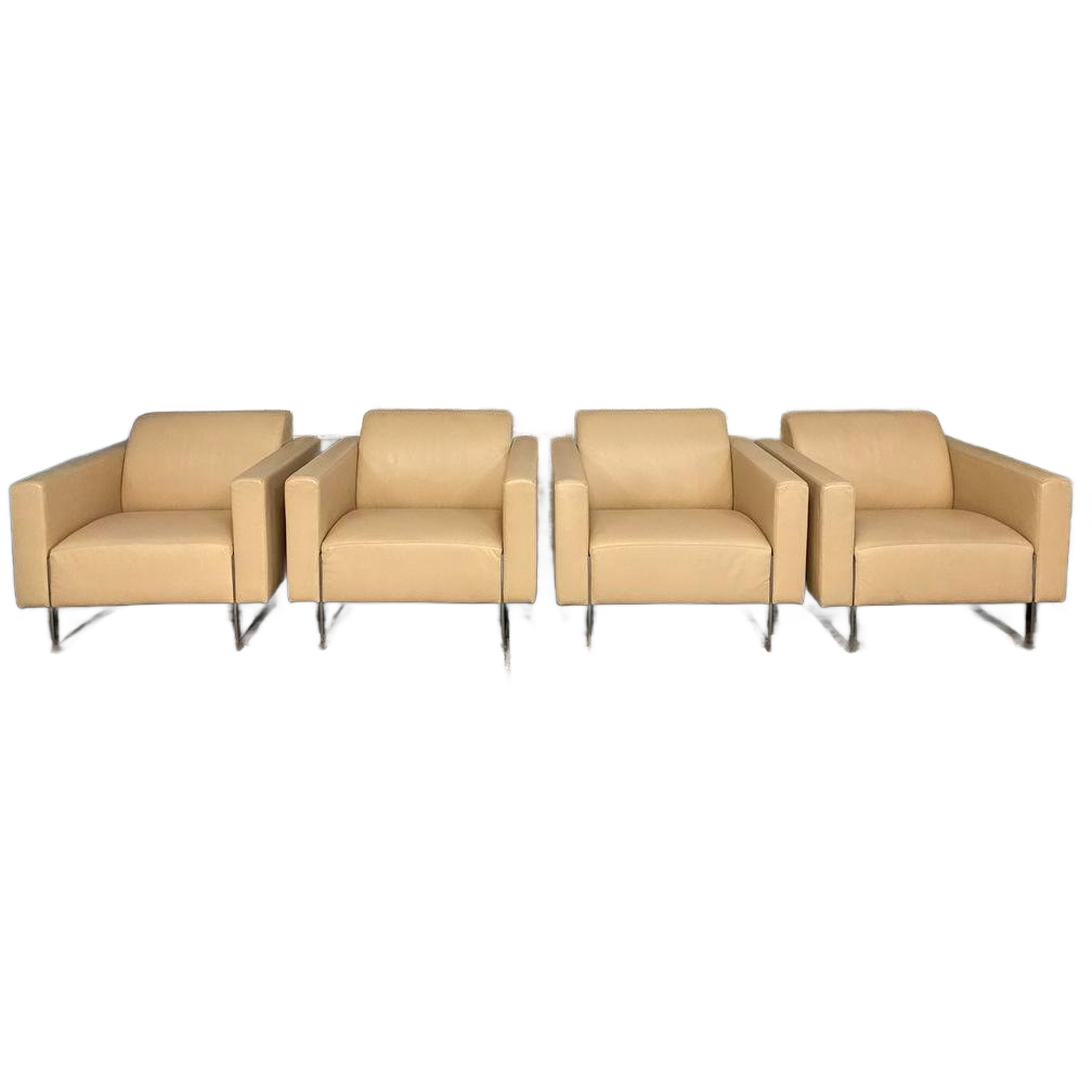 Mare Artifort Fauteuils (4x) - Design Klassiekers. Leder. image 1