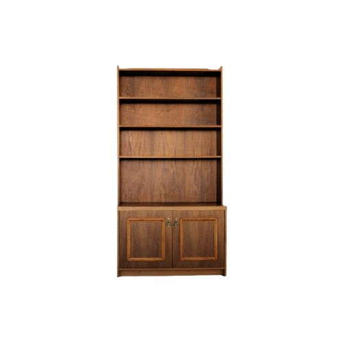 Vintage Boekenkast | Wandmeubel | Jaren 60 | Zweden image 1