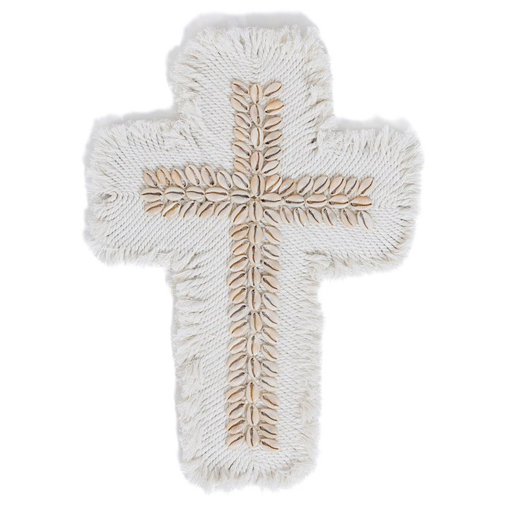 Bazar Bizar | Het Macramé Kruis - Wit image 1