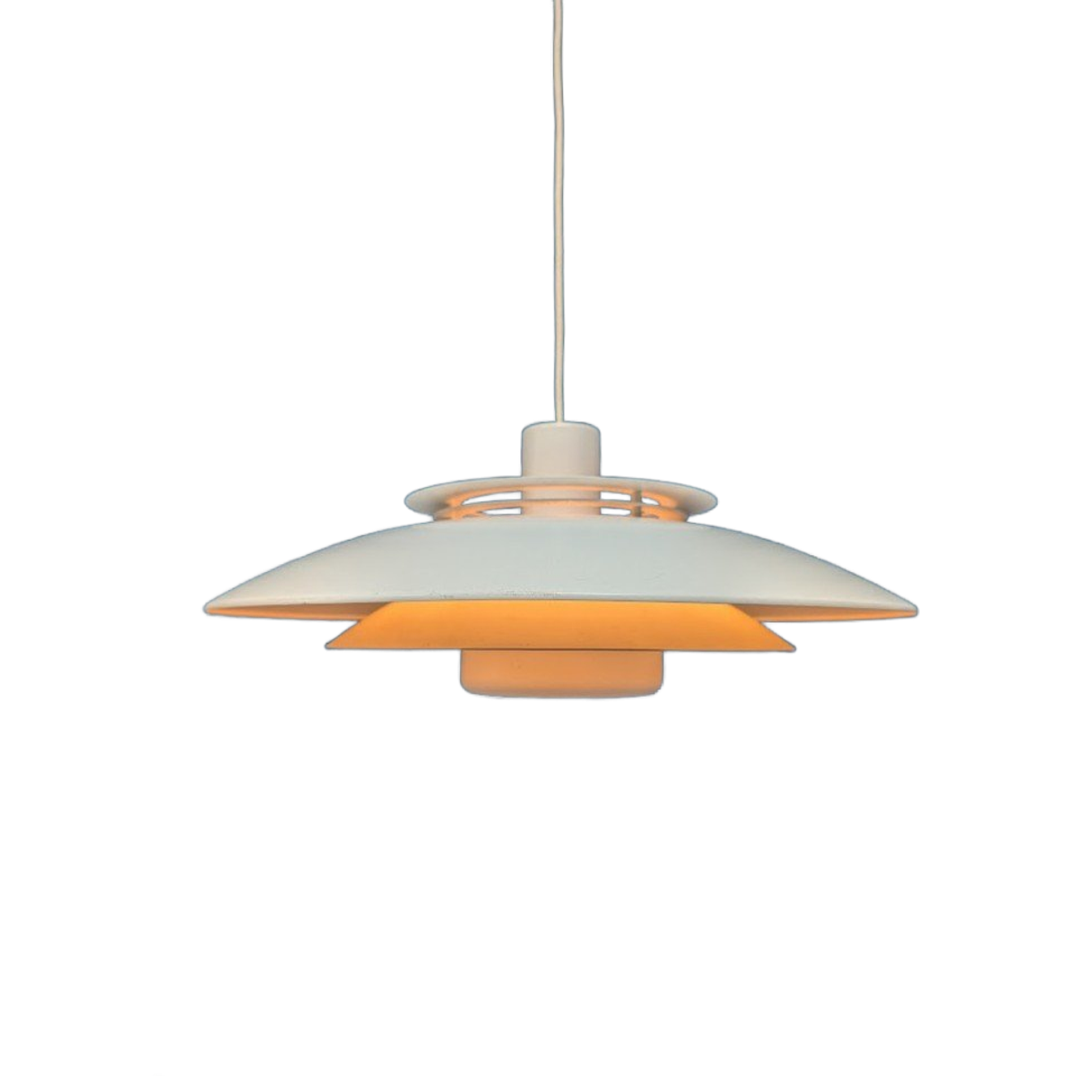 Vintage Schalenlamp, Deens Design, Toplamper image 1