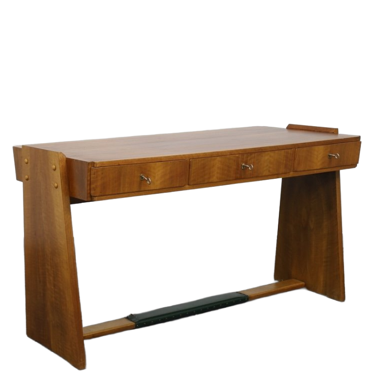 Vintage Bureau Walnoot, 1960s image 1
