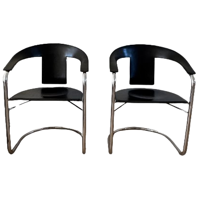 Set Van 2 A. Rizzatto Dining Chairs image 1