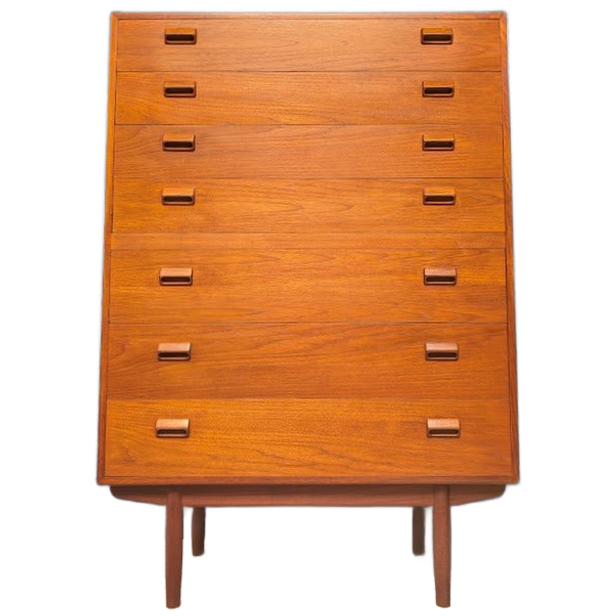 Vintage Tallboy Ladekast, Børge Mogensen Voor Søborg Møbelfabrik, Jaren 60 image 1