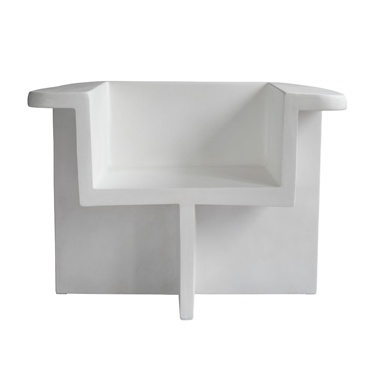 101 Copenhagen | Brutus Lounge Chair - Bone White image 1