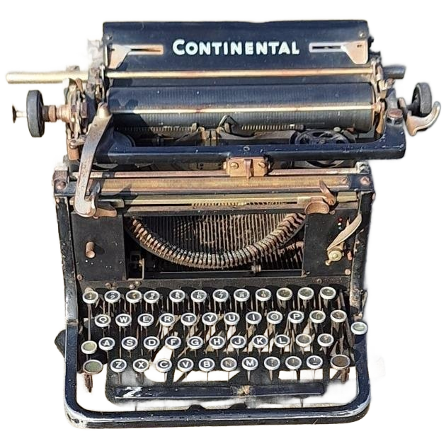 Typemachine Van Continental, Voor De Verzamelaar. image 1