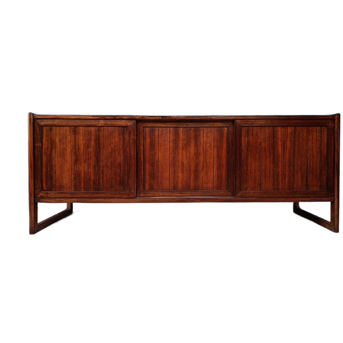 Vintage Palissander Lowboard, Deens Design Van Mørke Møbelfabrik, Jaren 60 image 1