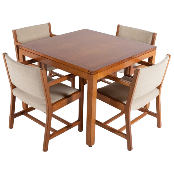1990’s Vintage Danish Dining Set From Christian Hvidt By Soborg Mobelfabrik image 1
