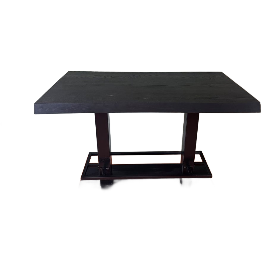 Bartafel Eleonora 140x80 Zwart image 1