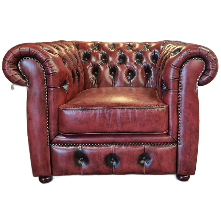 Chesterfield Cresswell Fauteuil - New Red image 1