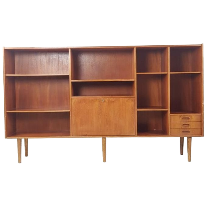 Vintage Grote Buffetkast | Highboard Teak Danish image 1