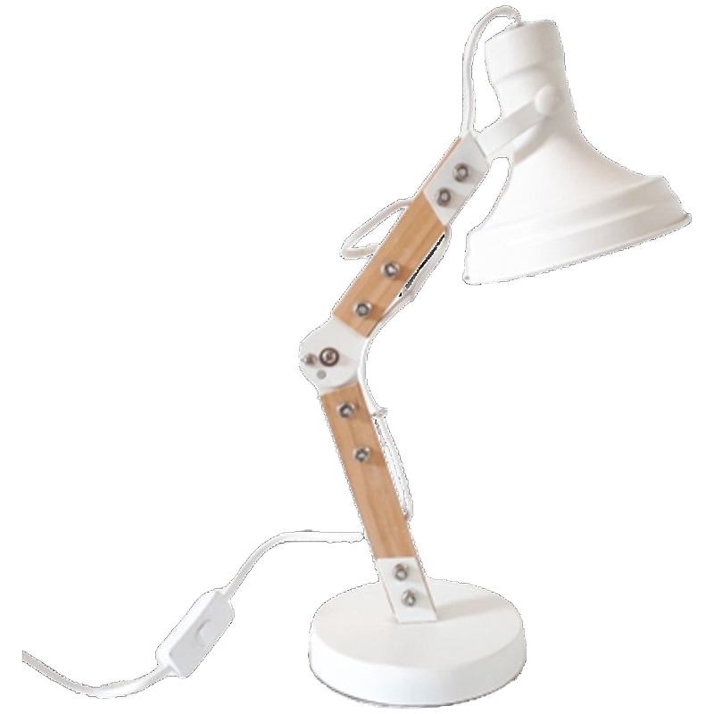Strakke Bureaulamp Met Knikarm image 1