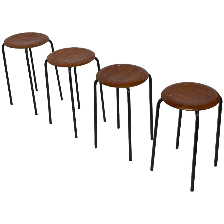 Vintage Kruk Werkkruk - Eromes Marko - 60'S Minimalist Design image 1