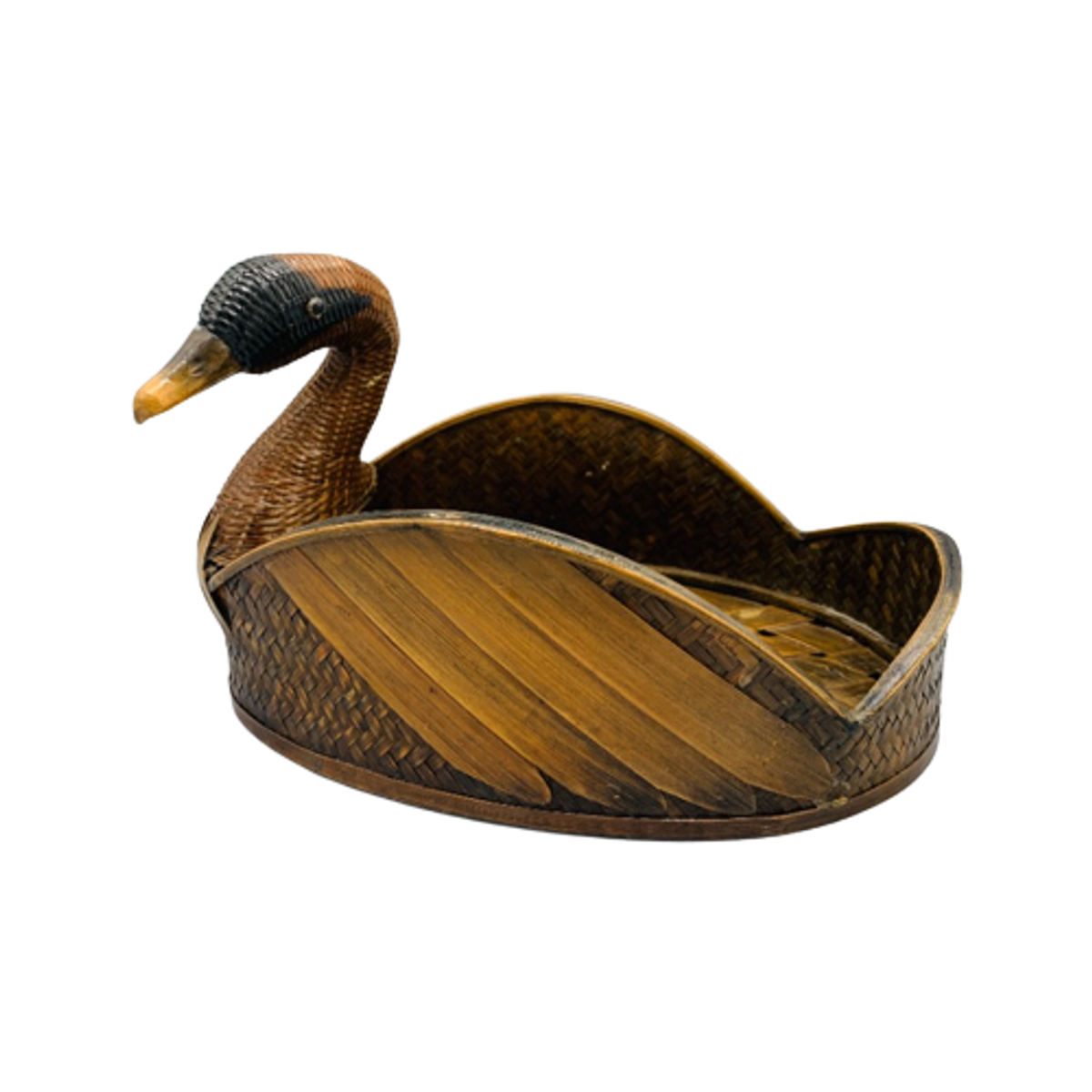 Rotan Bamboe Mand Zwaan image 1