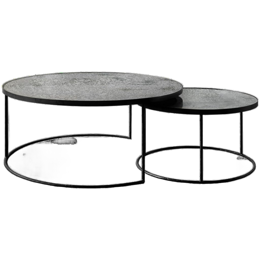 Set Ronde Salontafels Van Ethnicraft image 1