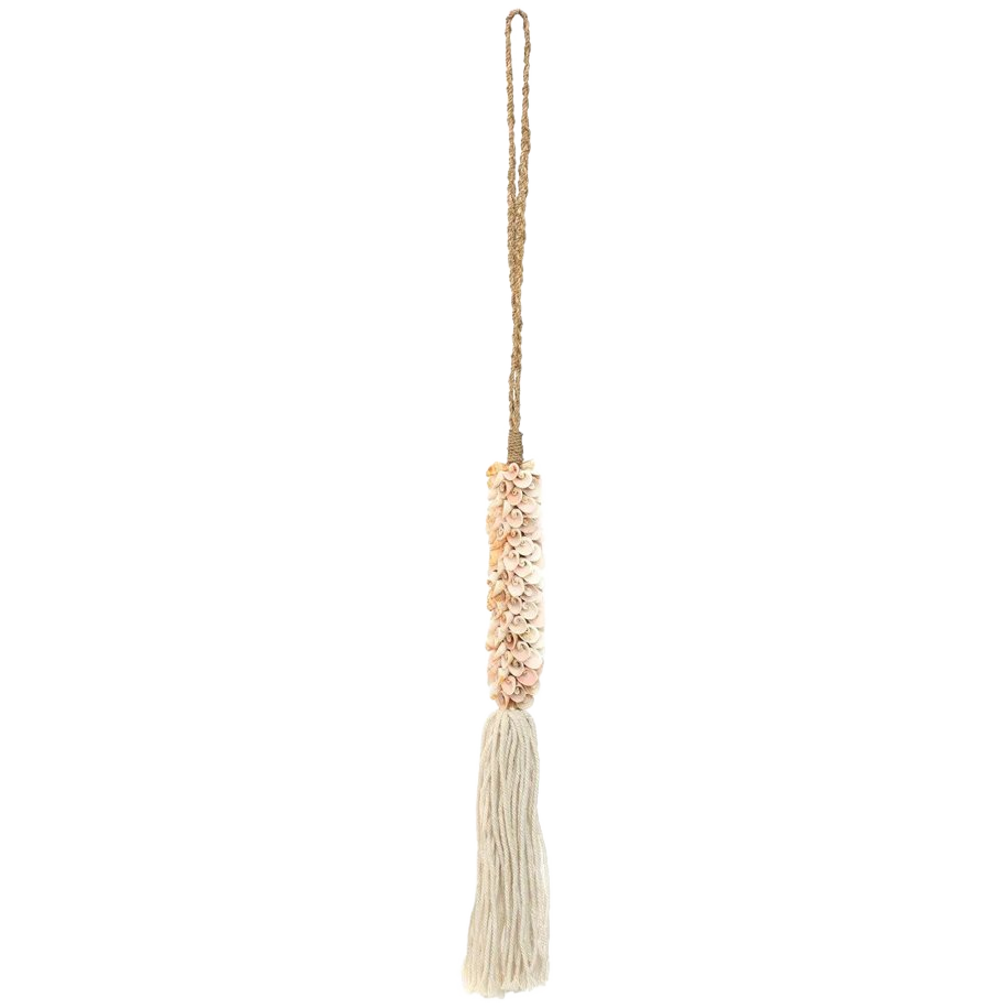 Bazar Bizar | De Shell & Cotton Hangdecoratie - Roze image 1