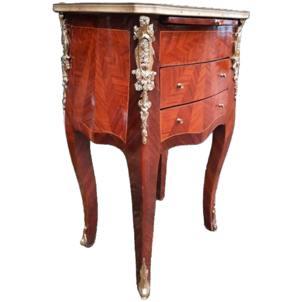 Fraai Ladekastje / Bijzettafel / Haltafel Louis Xvi Stijl. image 1