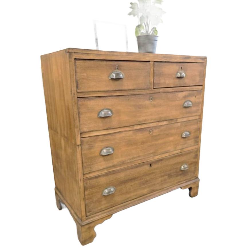 Brocante Houten Ladekast / Commode image 1