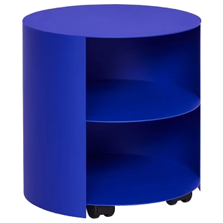 HEM | Hide Side Table Ultramarijn Structuur Poedercoating image 1