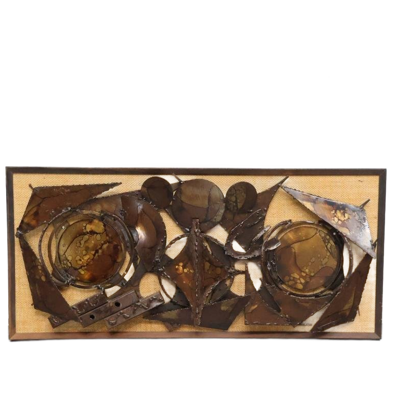 Groot Henrik Horst Wandsculptuur Brutalistische Deens Design image 1