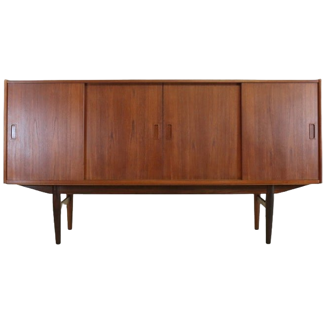 Vintage Kast Midboard Highboard 'snertinge' Deens image 1