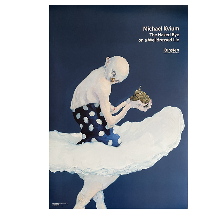 Michael Kvium Poster, The Naked Eye On A Welldressed Lie Iii (2012) image 1