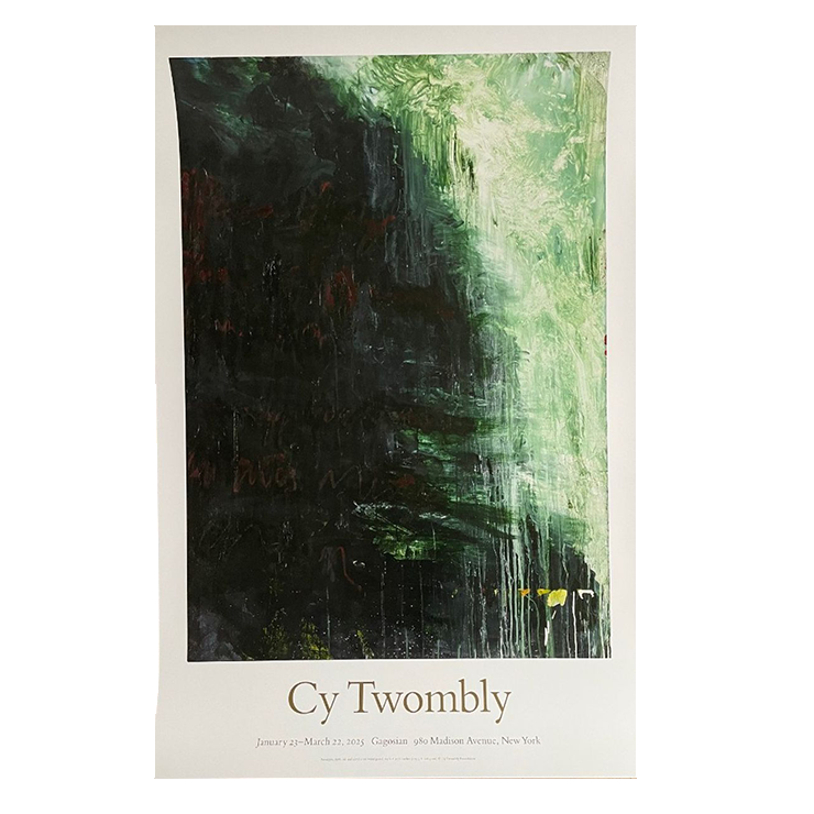 Cy Twombly, Paesaggio, 1986, Copyright Cy Twombly Foundation, Printed In The Usa image 1