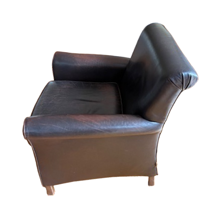 Leder Fauteuils 2x Baan Meubelen image 1