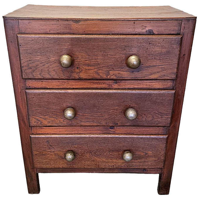 Oude Franse 3 Laden Commode, Circa 1940 image 1