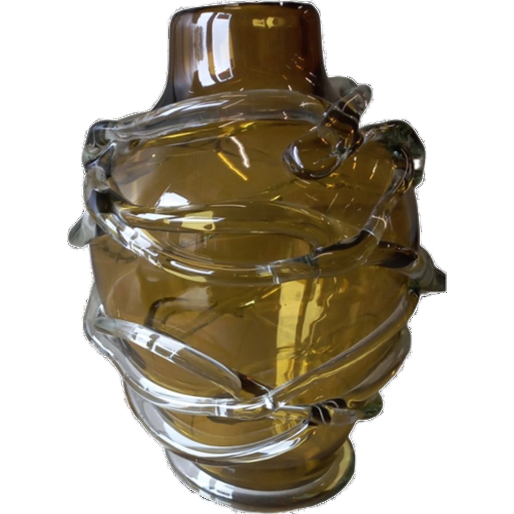 Venetian Modern Glass Grote Vaas. image 1