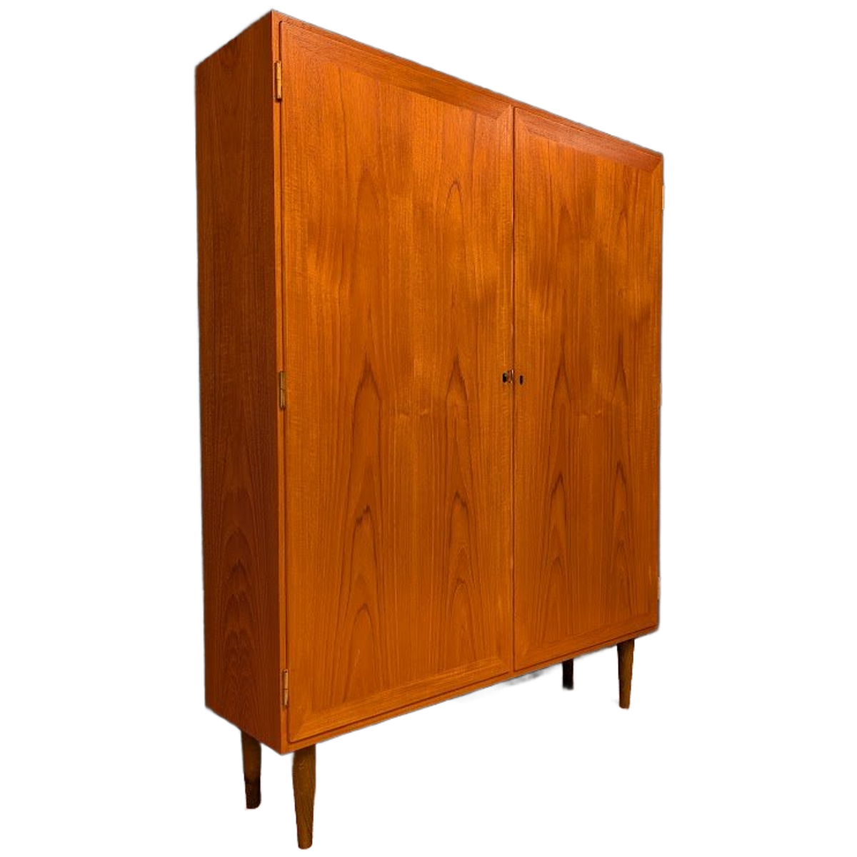 Vintage Kledingkast, Ontwerp Van Kai Winding Voor P. Jeppesen Møbelfabrik, Jaren 60 image 1