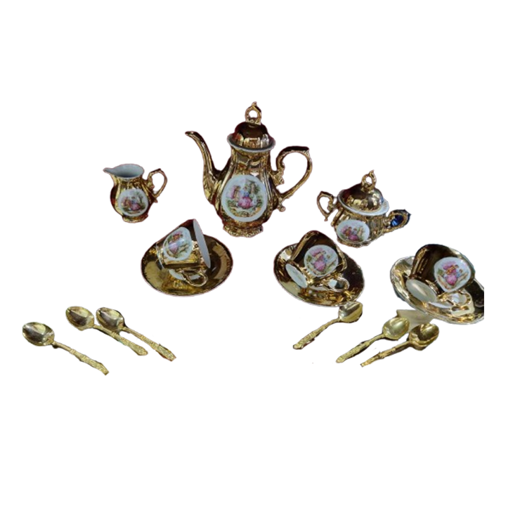Gouden Thee Servies image 1