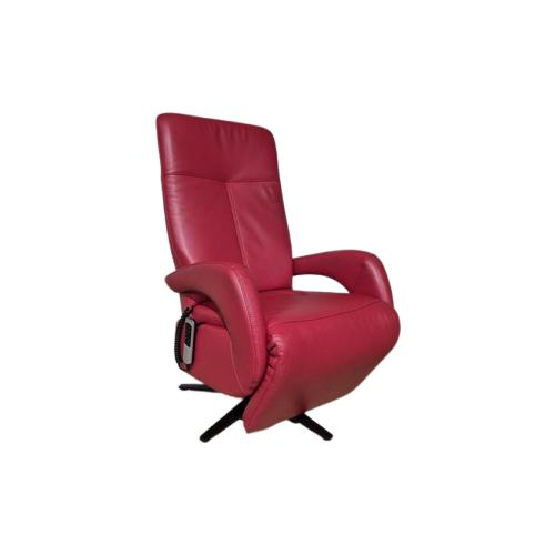 Polsteria Sta Op Stoel - Rood - Leder - Design - Elektrisch image 1