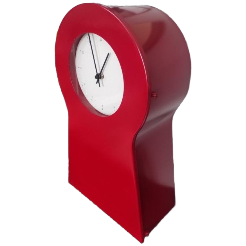 Vintage Klok IKEA Ps Collectie Rood image 1