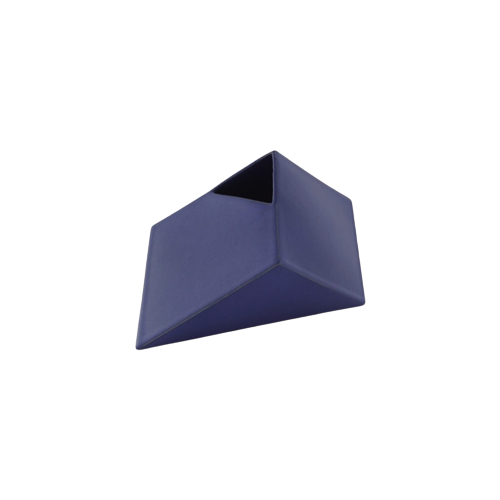 Blue Graphic Shaped Vase, Dirk Romijn image 1