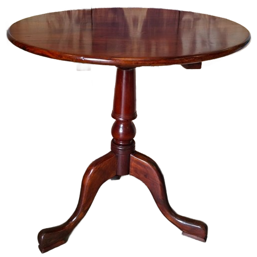 Klassieke Engelse Til Top Bijzettafel, Wijntafel, Whiskey Tafel, Afm, 75x75cm En 75cm Hoog. image 1