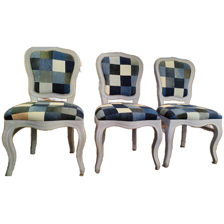 Set Van 6 Unieke Eetkamer Stoelen image 1