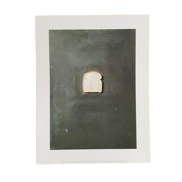 Jasper Johns, Bread, 1969, Museum Ludwig Köln image 1