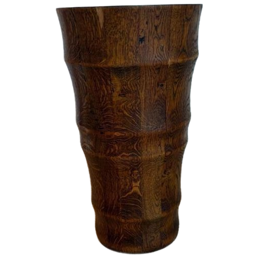 Massief Eiken Paraplubak | Mid-century - Japandi Design image 1