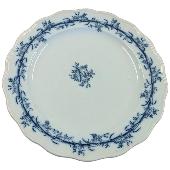 Bwm & Co Antique English Dinner Plate image 1